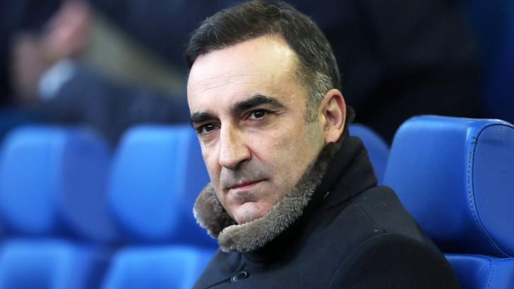 Swansea manager Carlos Carvalhal.
